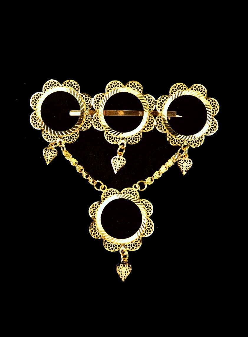 21K Gold Coin Pin – 4986